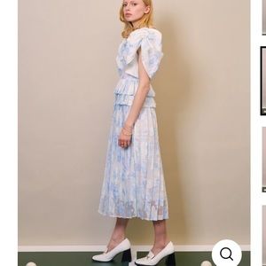 Sister Jane Dream Floral Pleated Midi Dress **Sold out online**